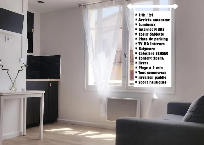 Studi\'Hotel Coeur Sablettes Clim Parking H24 Total Autonomie